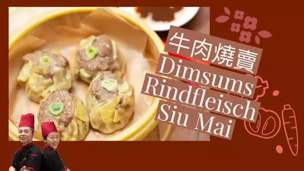 Dim Sum Rindfleisch Siu Mai