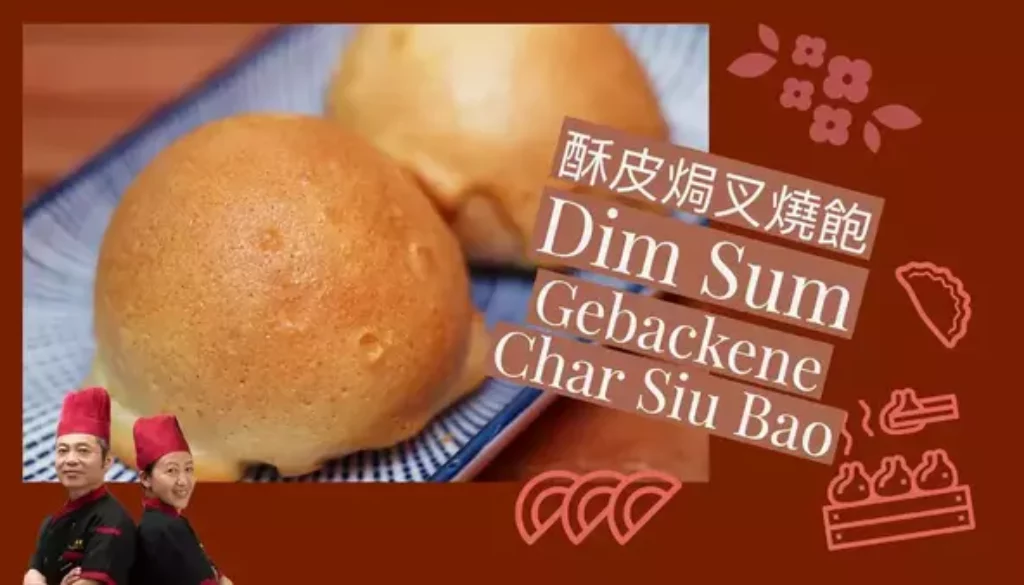 Gebackene Char Siu Bao