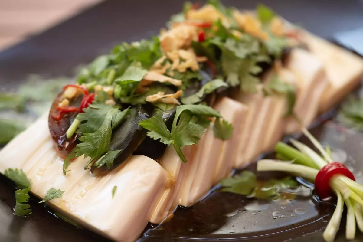Tausendjährige Eier mit Tofu