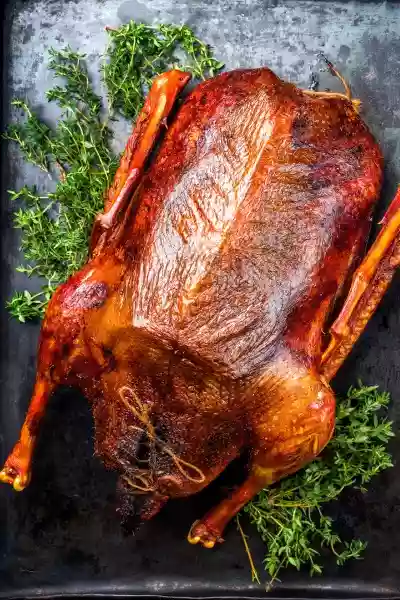 Eine perfekte Peking-Ente grillen