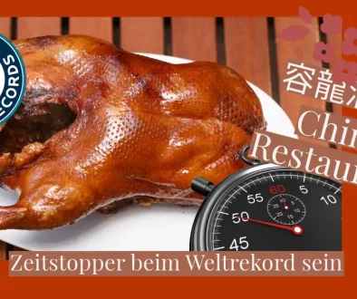 Zeitstopper beim Weltrekord sein