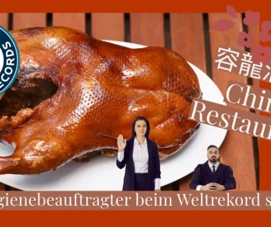 Zeuge bei Peking Ente Weltrekord