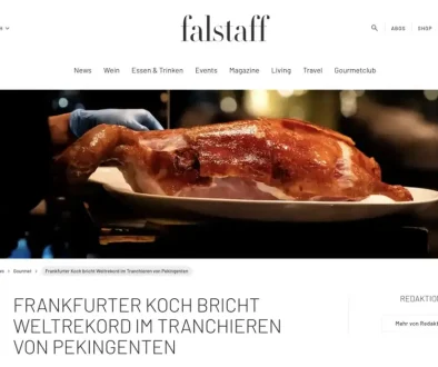 Peking Ente Weltrekord - Falstaff.com