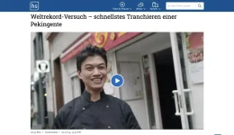 北京烤鴨世界紀錄 - Hessenschau.de
