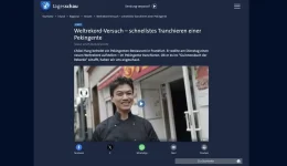 北京烤鴨世界紀錄 - Tagesschau.de